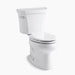 Kohler Wellworth Two-piece Elongated Toilet, 1.28 Gpf  (Tank Cover Locks Included)