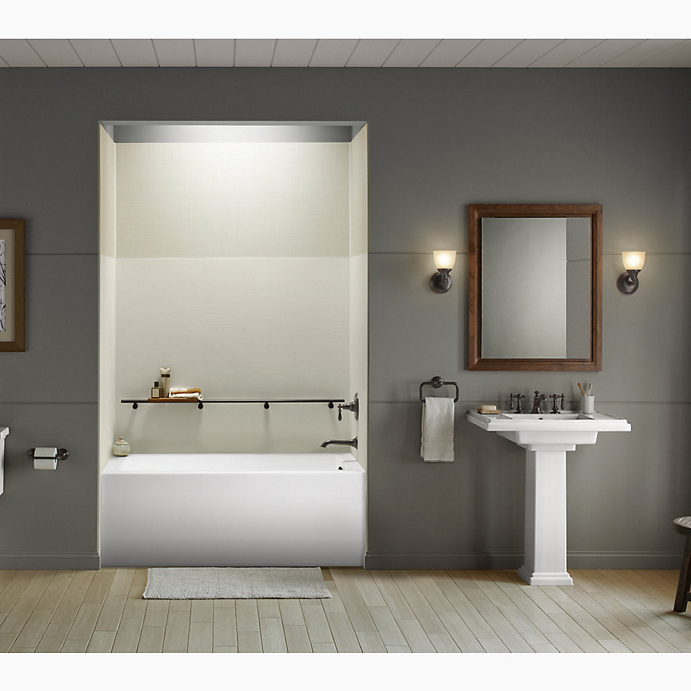 Kohler Underscore 60" X 32" Alcove Bath, Right Drain