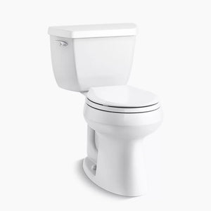 Kohler Highline Classic Two-piece Round-front Toilet, 1.28 Gpf