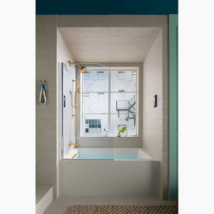 Kohler Underscore 60" X 30" Alcove Bath With Integral Apron, Integral Flange, and Left-hand Drain