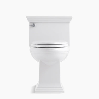 Kohler Memoirs Stately One-piece Compact Elongated Toilet With Skirted Trapway, 1.28 GPF