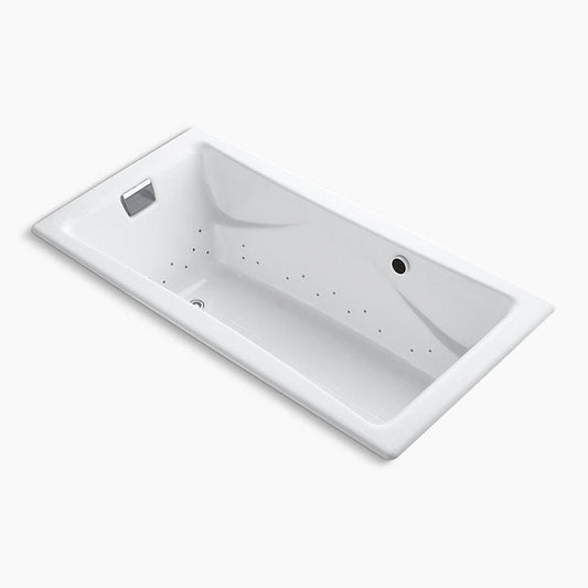 NOT FOR SALE Kohler - Tea-for-two 71-3/4" X 36" Heated Bubblemassage Air Bath