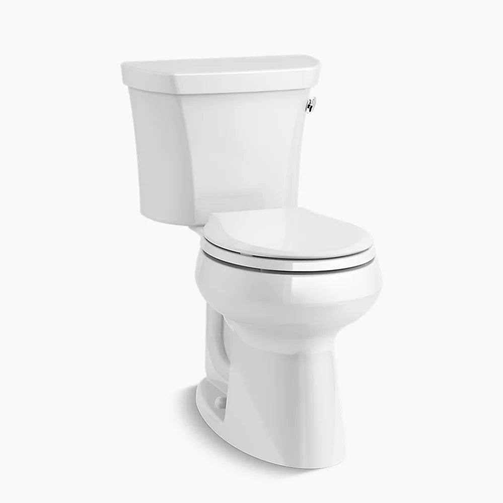 Kohler Highline Two-piece Round-front Toilet, 1.28 Gpf