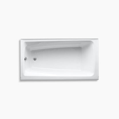 Kohler Mendota 60" X 32" Alcove Bath, Left Drain