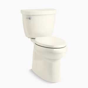 Kohler Cimarron Two-piece Elongated Toilet With Skirted Trapway, 1.28 Gpf