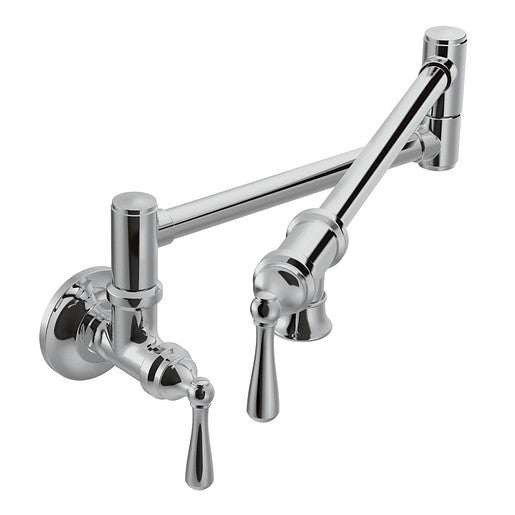 Moen Traditional Two-Handle Pot Filler Kitchen Faucet