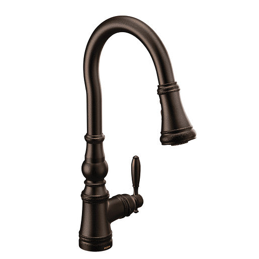 Moen Weymouth One-Handle High Arc Pulldown Kitchen Faucet