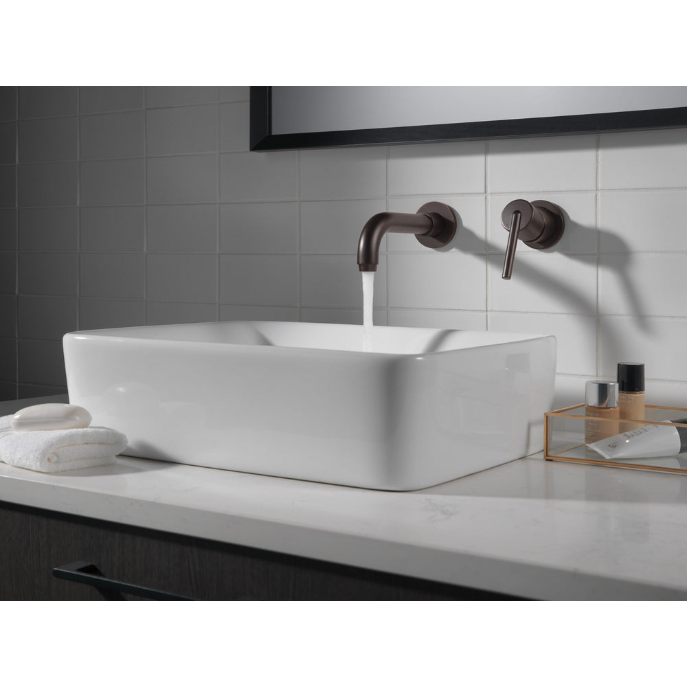 Delta TRINSIC Single Handle Wall Mount Bathroom Faucet Trim