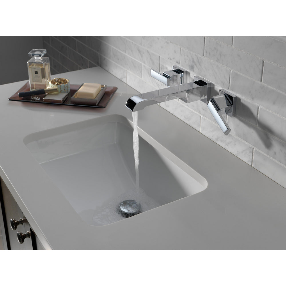 Delta TRINSIC Single Handle Wall Mount Bathroom Faucet Trim