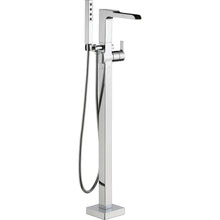 Delta ARA Floor Mount Tub Filler With Handshower