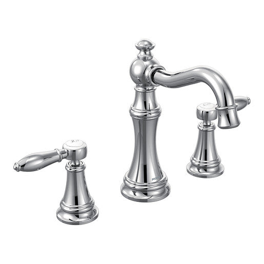 Moen Weymouth Two-Handle High Arc Bathroom Faucet Trim Only