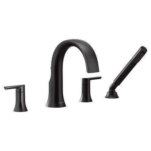 Moen Doux Two-Handle Non-Diverter Roman Tub Faucet Trim Only