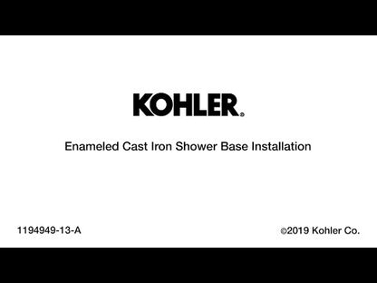 Kohler Purist 48" X 36" Alcove Shower Base, Center Drain