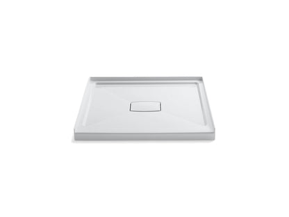 Kohler Archer 42" x 42" Single Threshold Center Drain Shower Base With Removable Cover- White