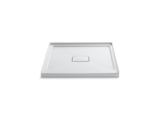 Kohler Archer 42" x 42" Single Threshold Center Drain Shower Base With Removable Cover- White