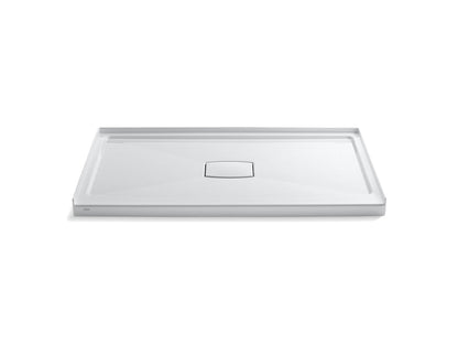Kohler Archer 60" x 36" Single Threshold Center Drain Shower Base With Removable Cover