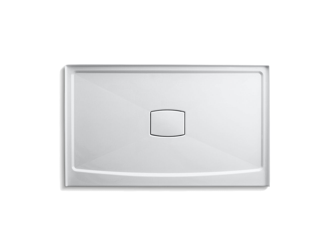 Kohler Archer 60" x 36" Single Threshold Center Drain Shower Base With Removable Cover