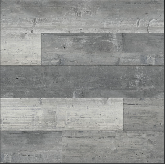 MSI Andover Kingsdown Gray Vinyl Flooring Low Gloss 7" x 48"