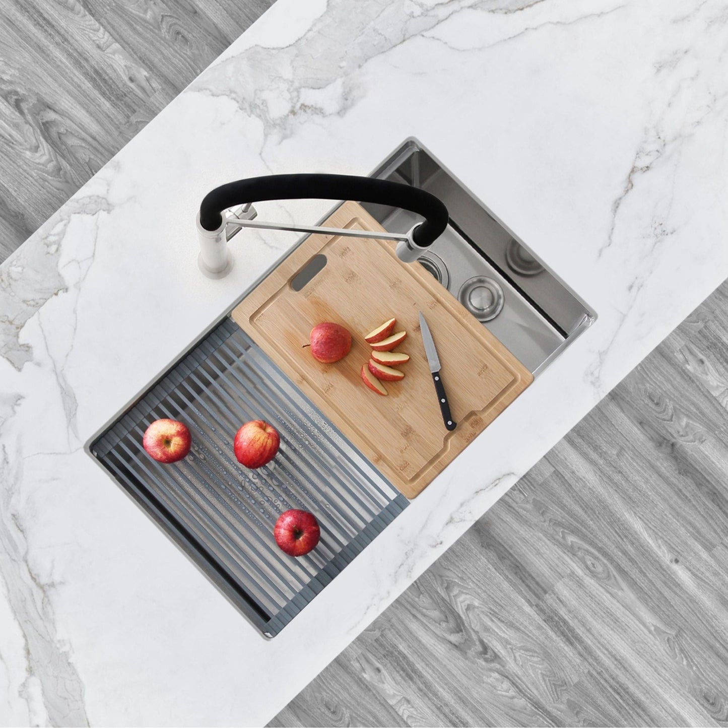 Stylish Workstation Roll-up Drying Rack A-902DG