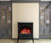 Sierra Flame the Cast Iron E-50 Free Stand Electric Fireplace
