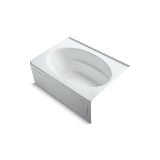 Kohler Windward 60" x 42" alcove bath with integral apron and right-hand drain -White