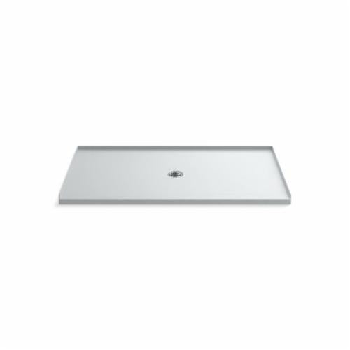 Kohler Ballast 66" x 36" shower base with center drain - White
