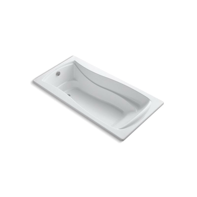 Kohler Mariposa 72" x 36" drop-in bath with end drain -White