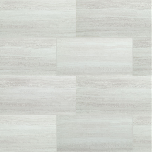 MSI Trecento White Ocean Vinyl Flooring Low Gloss 12" x 24"