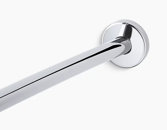 Kohler Expanse Contemporary Design Curved Shower Rod
