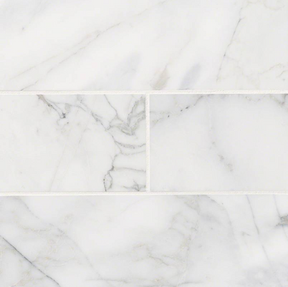 MSI Backsplash and Wall Tile Calacatta Cressa Subway Tile 4" x 12"