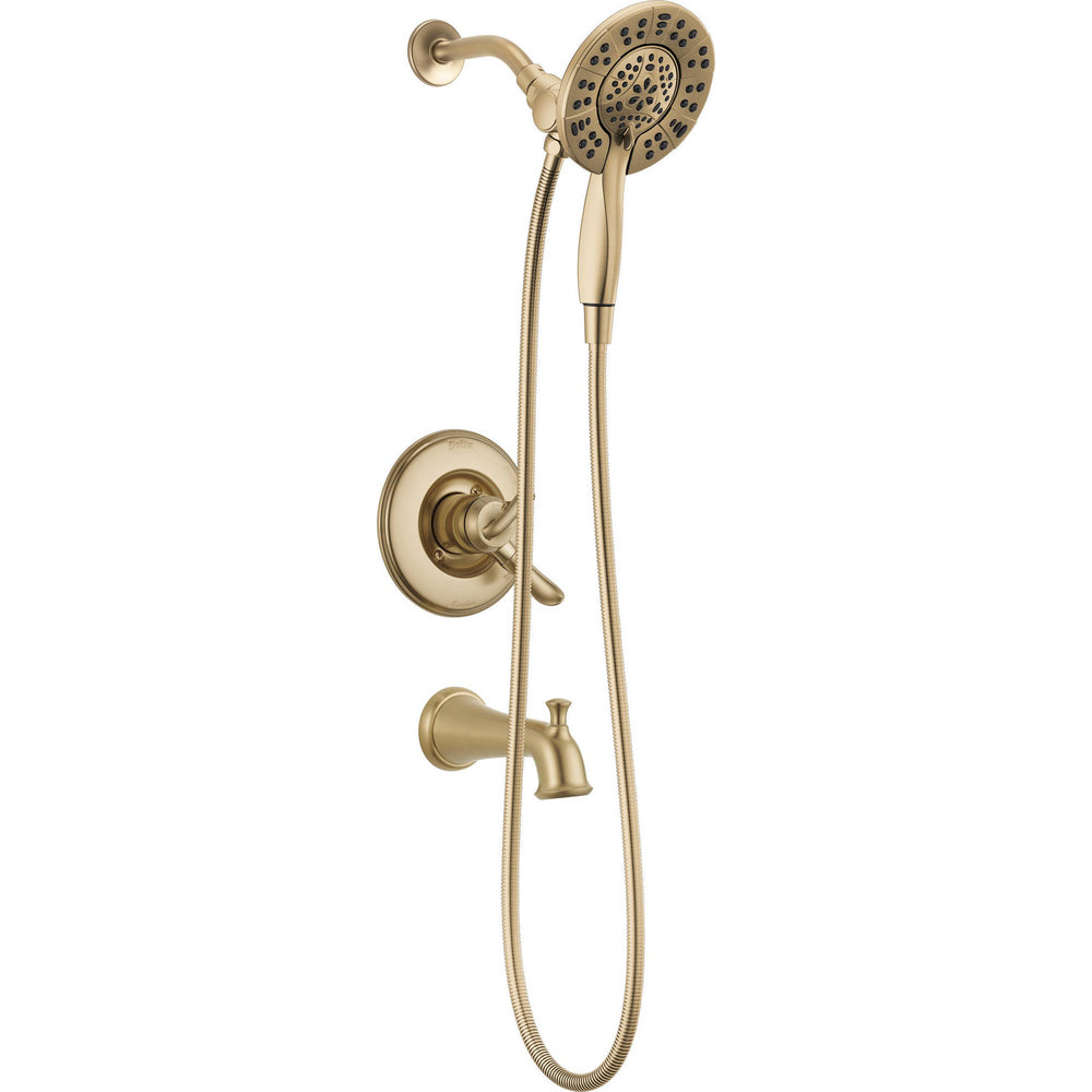 Delta LINDEN Monitor 17 Series Tub & Shower Trim with In2ition -Champagne Bronze (Valve Sold Seperately)