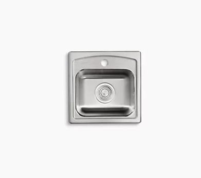 Kohler Toccata 15" X 15" X 7-11/16" Top-mount Bar Sink With Single Faucet Hole