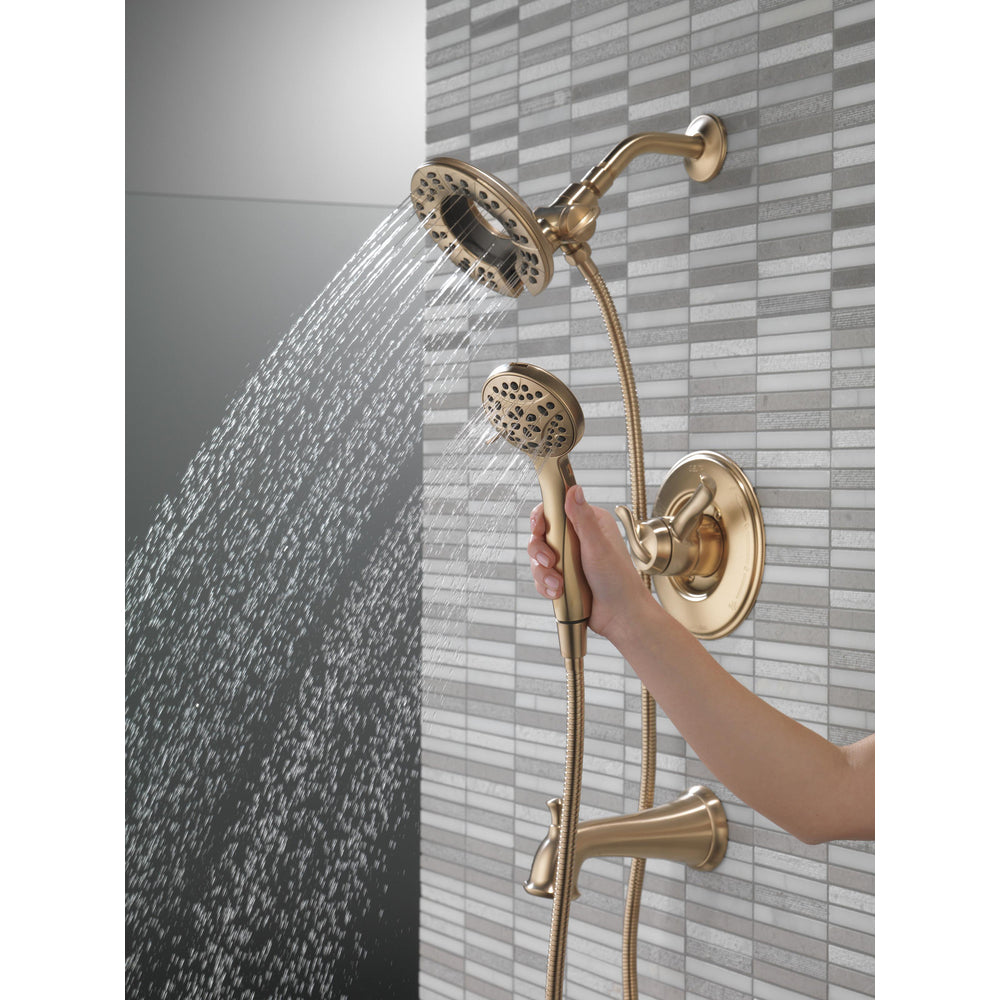 Delta LINDEN Monitor 17 Series Tub & Shower Trim with In2ition -Champagne Bronze (Valve Sold Seperately)