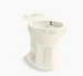 Kohler Cimarron Comfort Height Round-front Chair-height Toilet Bowl - Biscuit