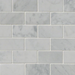 MSI Carrara White Mosaic Tile Polished 2