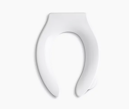 Kohler Stronghold Elongated Toilet Seat With Integrated Handle and Check Hinge - White