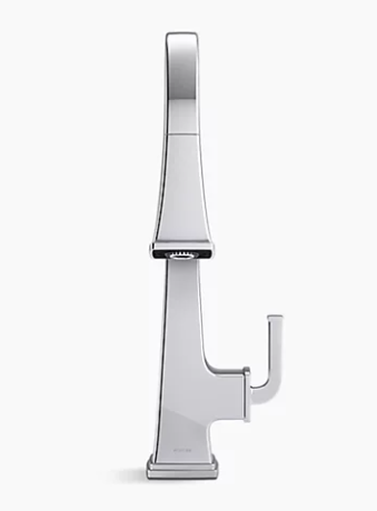 Kohler Riff Pull-down Single-handle Kitchen Faucet - Vibrant Stainless