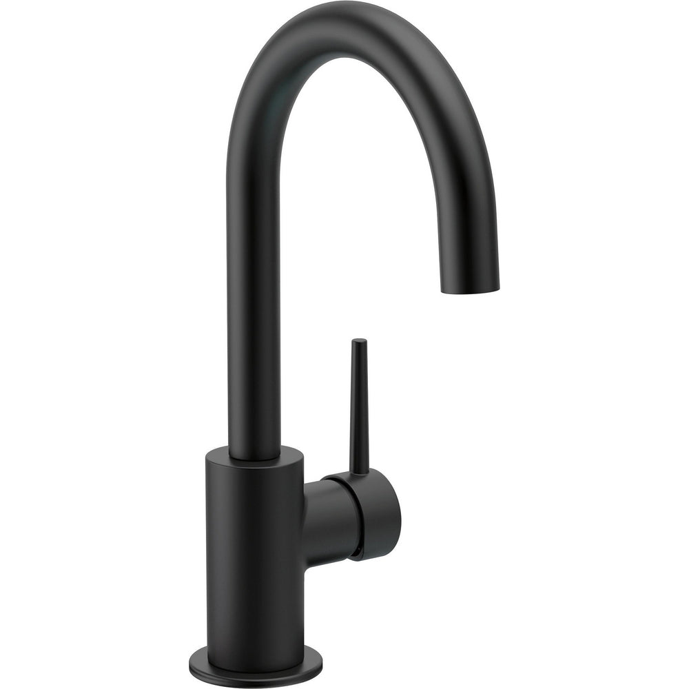 Delta TRINSIC True Bar Limited Swivel Kitchen Faucet- Matte Black