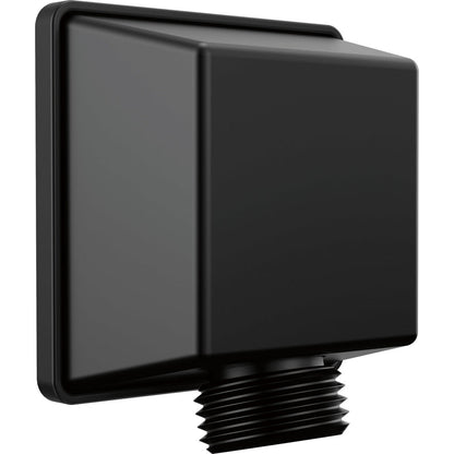 Delta Square Wall Elbow for Hand Shower- Matte Black