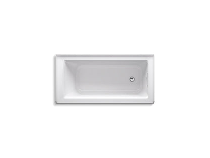 Kohler Archer 60" x 30" Alcove Bath With Integral Flange and Right Hand Drain- White
