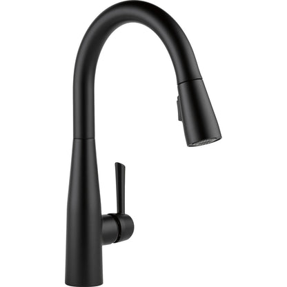 Delta ESSA Single Handle Pull-Down Kitchen Faucet- Matte Black