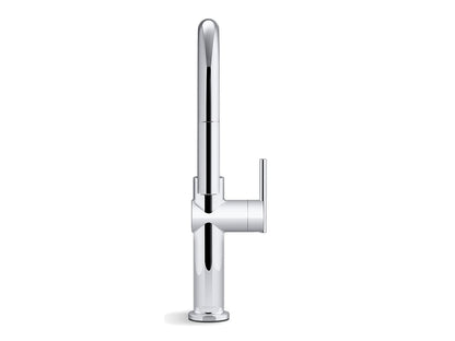 Kohler Crue 17-3/16" Pull Down Single Handle Kitchen Sink Faucet- Polished Chrome
