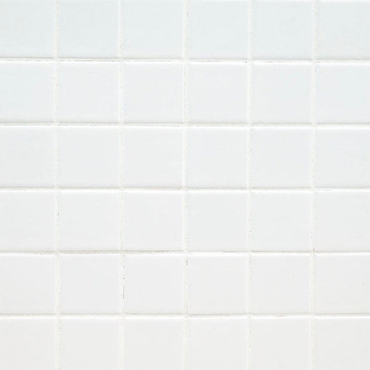 MSI Backsplash and Wall Tile White Matte Mosaic 12" x 12"
