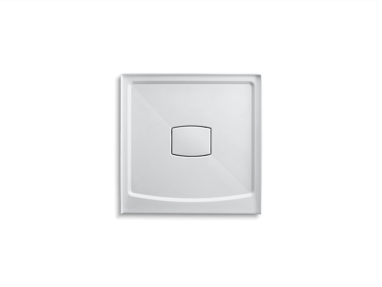 Kohler Archer 36" x 36" Single Threshold Center Drain Shower Base With Removable Cover- White