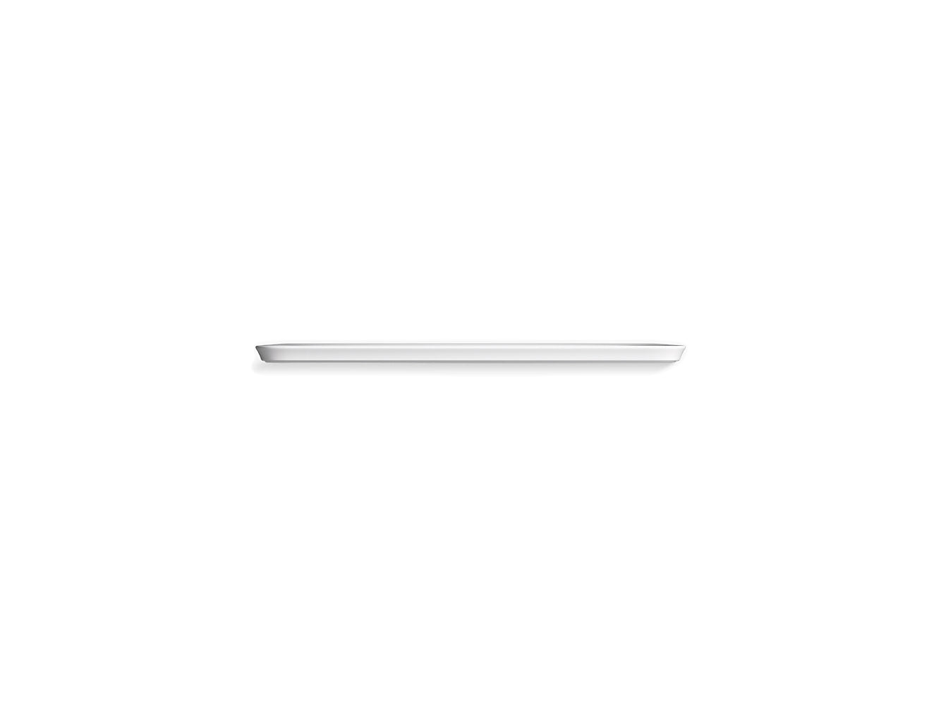Kohler Carillon 21-1/8" x 14-9/16" Rectangle Wading Pool Drop-in Vessel Bathroom Sink- White