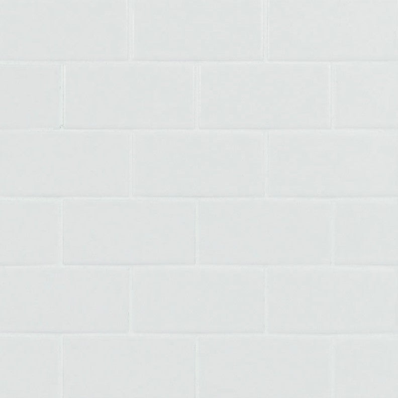 MSI Backsplash and Wall Tile Retro Bianco Matte 2" x 4" 6mm