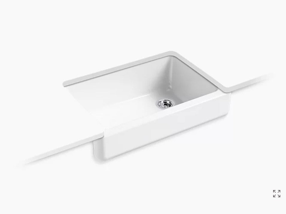 Kohler 32-1/2" Undermount Single-bowl Farmhouse Kitchen Sink