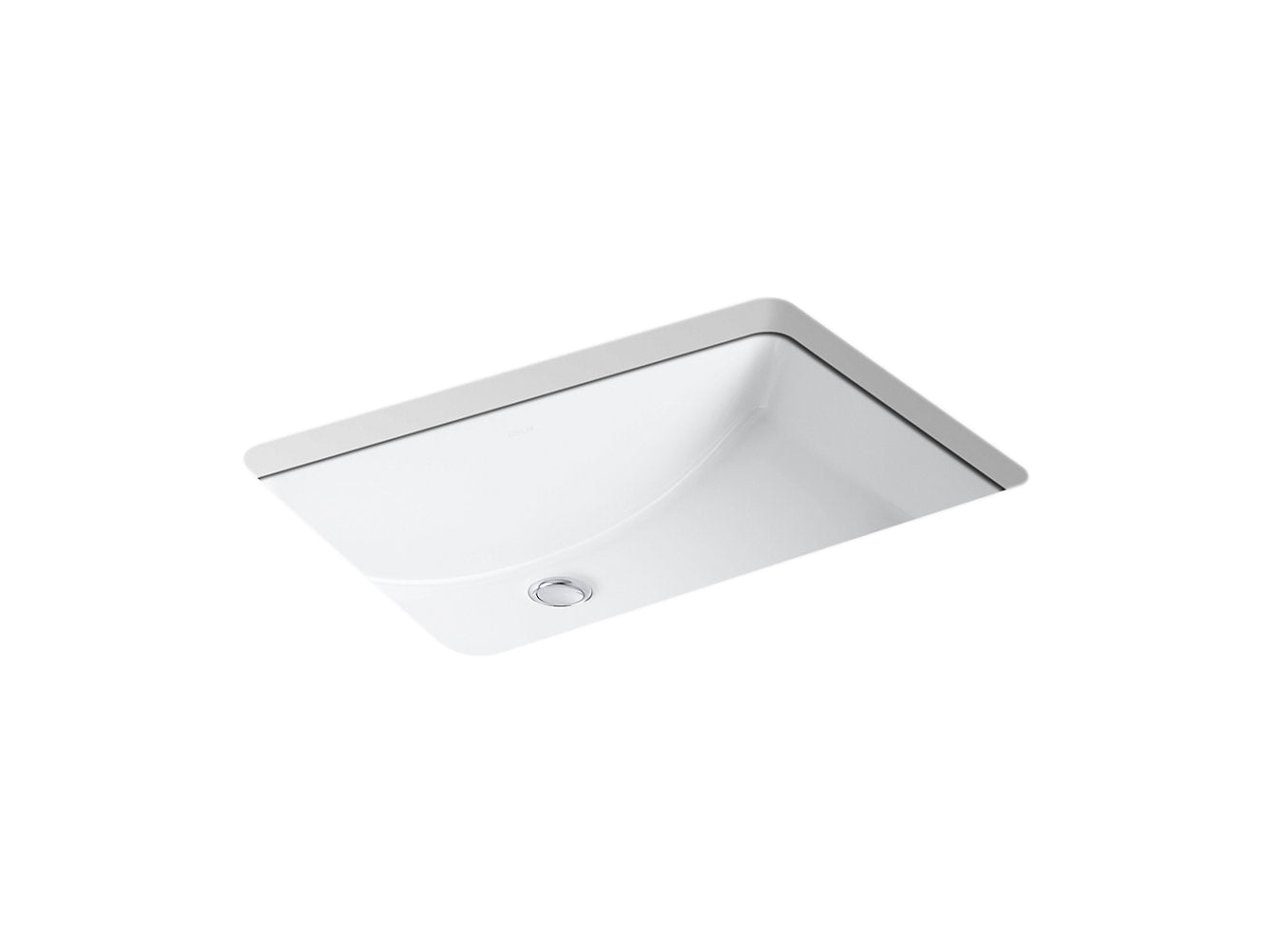 Kohler Ladena 23-1/4" x 16-1/4" x 8-1/8" Undermount Bathroom Sink- White