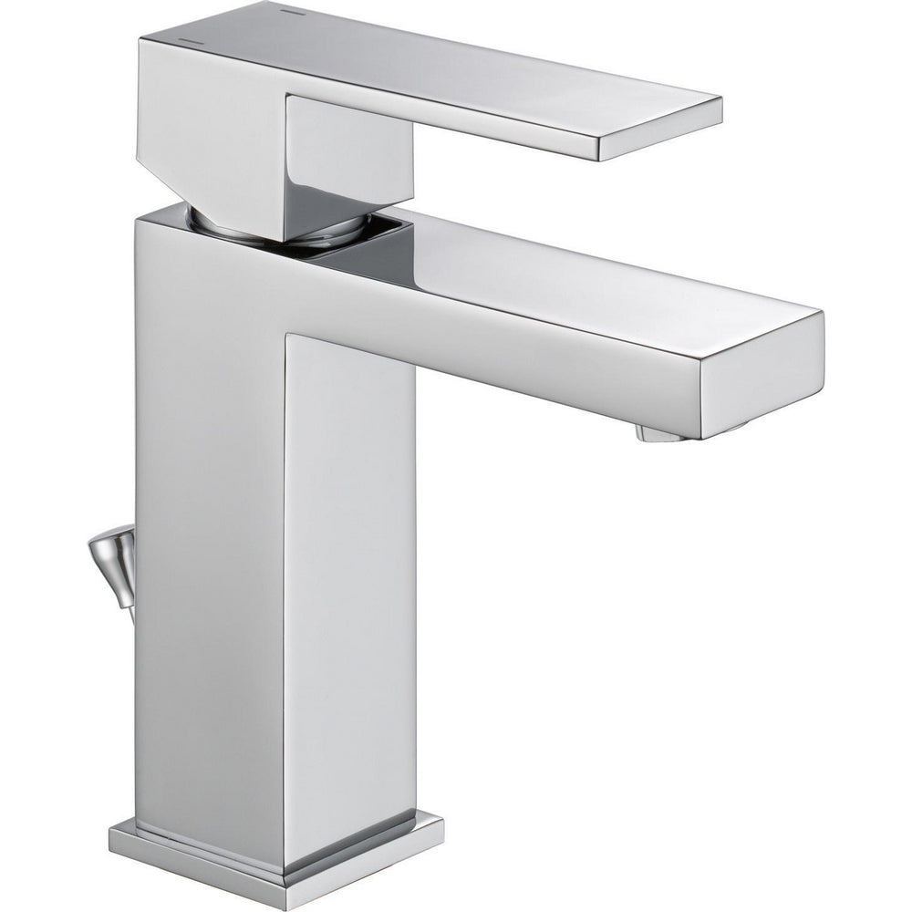 Delta MODERN Single Handle Project-Pack Bathroom Faucet- Chrome (With Pop-up Drain)