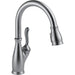 Delta LELAND Single Handle Pull-Down Kitchen Faucet with ShieldSpray Technology- Arctic Stainless